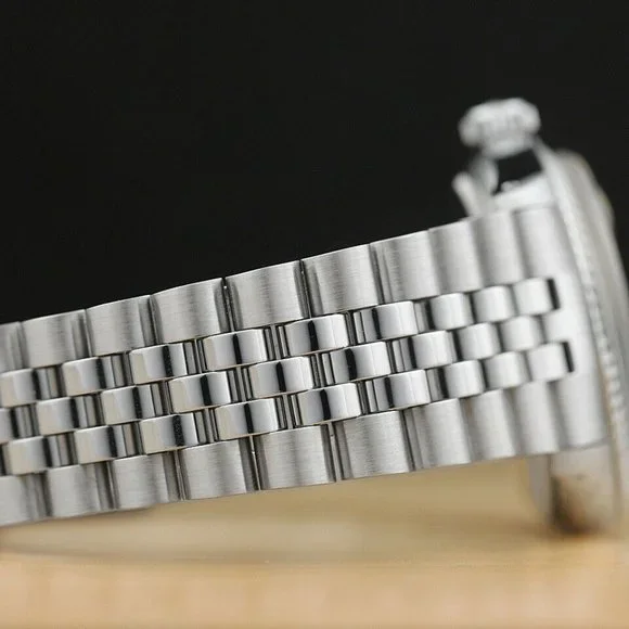 Sale! Rolex 36mm Black Dial Diamond Men's Watch